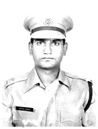 <div >SITAL DAS</div><p>Sh. Sital Das (IPS 1976; Punjab cadre) as SSP Patiala discovered links between his ASI and the terrorists during the course of his investigation. On Hearing about this impending arrest, the ASI fired from his service revolver at Shri Das. Despite being badly wounded in the chest, Shri Das fought back bravely and managed to kill the ASI but himself succumbed to his injuries later.</p>